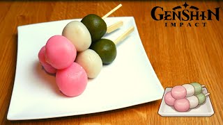 Genshin Impact Recipe 43  Tricolor Dango [upl. by Eiahpets]