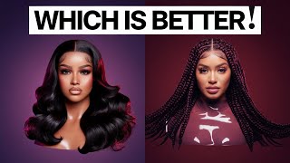 Crochet Braids or Lace Front Wigs Which ONE Will You Choose [upl. by Bland]