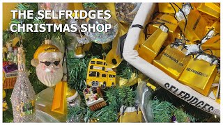 The SELFRIDGES Christmas SHOP 2023 LONDON Vlogmas  Luxury shopping at Oxford Street [upl. by Notnert]