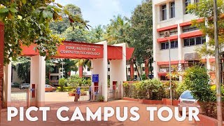 PICT CAMPUS TOUR  Pune Institute Computer Technology  PICT PUNE [upl. by Brear32]