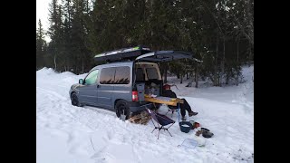 Easiest and cheapest camper conversion on youtube peugeot partner [upl. by Gwenn407]