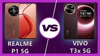 Vivo T3x vs Realme P1  Which One Should You Buy [upl. by Eggett]