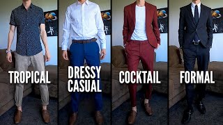 Wedding Dress Codes For Men  What To Wear [upl. by Cheyney]