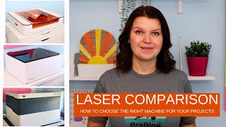 Wecreat Vision vs Glowforge vs xTool  Choose the Best Machine for your Craft Room [upl. by Annahgiel334]