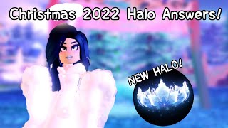 Christmas 2022 Fountain Halo Answers Royale High [upl. by Tahmosh]