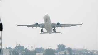 Montreal Crosswinds and Heat  Plane Spotting  August 14 2024 [upl. by Callahan450]