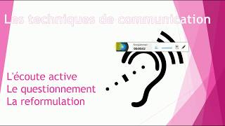 Les techniques de communication [upl. by Yrtsed811]