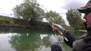 Hurleys Fly Fishing Adventures Guided Tours Mataura River New Zealand [upl. by Rolph]