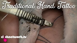 Traditional Hand Tattoo  Skin Art EP5 [upl. by Leodora]