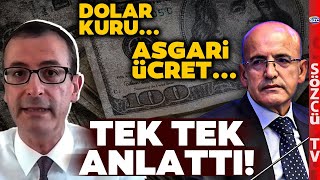 Asgari Ücrete Zam Oranı Dolar Kuru Tahmini ve Mehmet Şimşek Evren Devrim Zelyut Anlattı [upl. by Ettenaej]