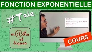 LE COURS  Fonction exponentielle  Terminale [upl. by Allveta]