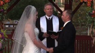 Orlando Wedding Officiants  Award winning Officiant blessings the couple  4075218697 [upl. by Welbie]