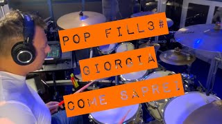 Giorgia  Come saprei drum cover Claudio Madelio  GiorgiaOfficialChannel [upl. by Zabrine955]