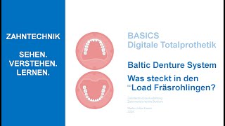 Baltic Denture System  Was steckt in den BD Load Fräsrohlingen [upl. by Skelly977]