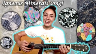 Igneous Minerals Song GEO GIRL [upl. by Soraya]