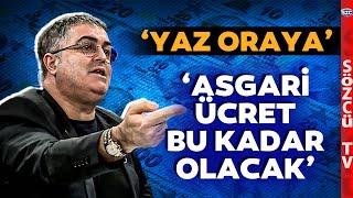 Ersan Şen Asgari Ücrette Rakam Verdi Emekliye de Aynısını Yapacaklar [upl. by Hosea]