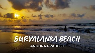 Ep04  SuryaLanka Beach  Nearest Beaches to Hyderabad  AndhraPradesh Trip [upl. by Kleeman855]