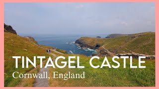 TINTAGEL CASTLE Cornwall England [upl. by Jobyna285]