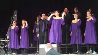 Dublin Gospel Choir  Aint No Mountain High Enough [upl. by Nahtanhoj]