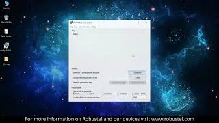 Tutorial How to create an SSH key to login to a Robustel router [upl. by Negiam]