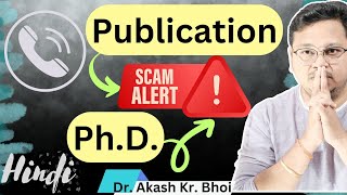 Scopus and SCI Publication Fraud  PhD Support Scam  Publication Support Fraud  HINDI  2023 [upl. by Renault]