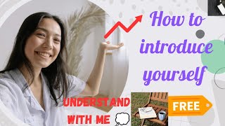 INTRODUCE YOURSELF IN INTERVIEW Best 3 EFFECTIVE🔑Tips For EXTRAORDINARY INTRODUCTION Your Channel [upl. by Narak140]