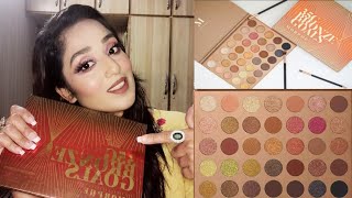 Review of Morphe 35G Bronze Goals eye palletmakup toturial [upl. by Freeborn]