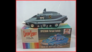 ROCKERTRON TOYS MAY AUCTION JR21 CAPTAIN SCARLET SPV [upl. by Keelin836]