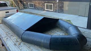 HDPE High Density Polyethylene Boat Build Part 1 [upl. by Sandell]