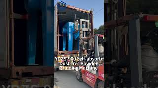 YDZS900 Selfabsorb Dustfree Powder Grinding Machine Pin mill pulverizer [upl. by Novej]