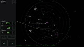 ATC RadarTRACON EGLL  123 Minutes of London Heathrow Airport ApproachDeparture  Endless ATC [upl. by Asiilanna647]