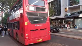 Plumstead Bus Garage 40th Open Day Soon  Journey on  12263  SN14TYY  on Route 53  21102021 [upl. by Ayotl]