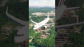 Airbus A320 Air France Insane Landing at Suvarnabhumi Airport Bangkok aviation [upl. by Timoteo]