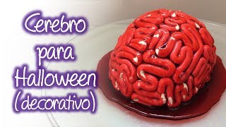 Cerebro para halloween decorativo Decorative halloween brain [upl. by Holmun62]