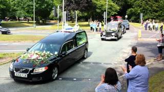 Cilla Blacks funeral [upl. by Valdemar]