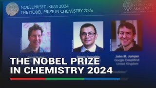 Baker Hassabis Jumper win 2024 Nobel Prize in Chemistry  ABSCBN News [upl. by Kynthia]