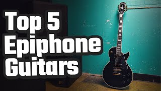 Best Epiphone Guitars  Top 5 Reviews in 2024 [upl. by Yleen729]