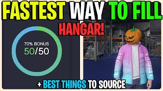 Fastest Way To Fill Up Hangar In GTA 5 Online [upl. by Haeel812]