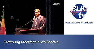 Eröffnung Stadtfest in Weißenfels [upl. by Nahij314]