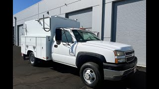 2005 Chev C3500 High Top Utility w 97K 178648  MCDONALDTRUCKScom  8056849594 [upl. by Nodnerb695]