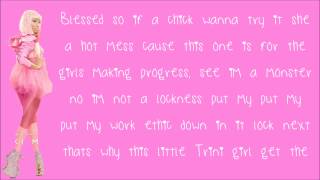 Nicki Minaj  Living It Up Verse Lyrics [upl. by Gulick]