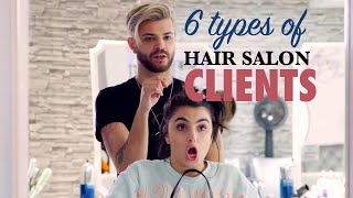 6 Types Of People Youll Definitely See At The Hair Salon  The Scene Originals [upl. by Odericus]