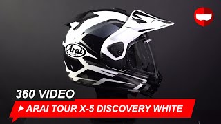 Arai Tour X5 Discovery White  ChampionHelmetscom [upl. by Simons311]