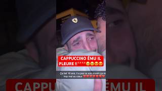 CAPPUCCINO ÉMU IL PLEURE 💔🥹 nasdas cappuccino samos farah famille pleure shorts snapchat [upl. by Klecka]