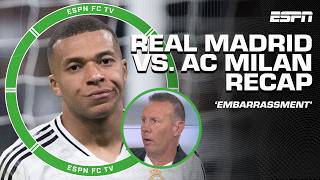 Theyre an EMBARRASSMENT 😳  Craig Burley GOES OFF on Real Madrid after loss to AC Milan  ESPN FC [upl. by Etnecniv790]