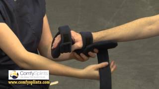 Comfy Splints Hand Orthoses Instructional Video [upl. by Atiekal92]