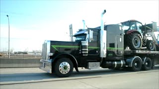 CANADIAN TRUCKING IN MONTREAL QUEBEC  OFF ISLAND TOWNS [upl. by Eiluj]