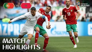 Portugal v Morocco  2018 FIFA World Cup  Match Highlights [upl. by Xuaeb580]