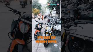 How to install original mirrors in ktm duke 200 kshanvlog automobile information mirrors ktm [upl. by Brewer]