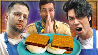 The Try Guys Make S’mores Without A Recipe [upl. by Narahs]